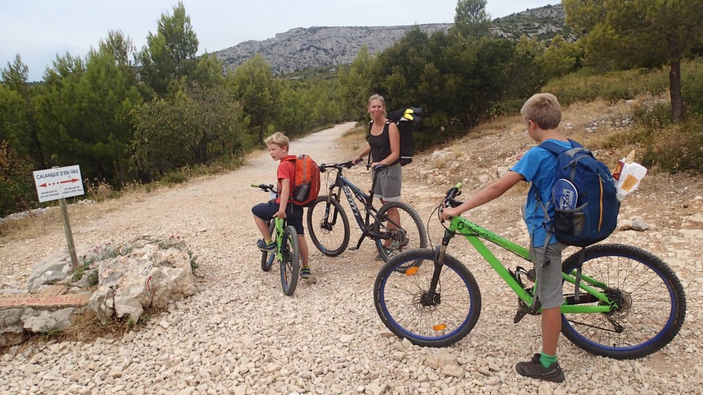 Abfahrt vom Col de Gardiol