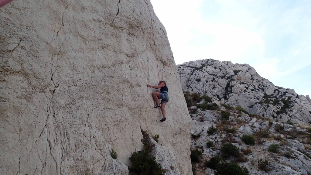 Bester Fels, schöne Routen bis 6b+