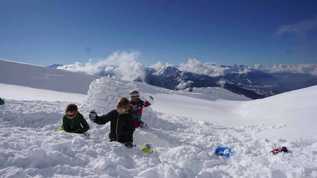Iglubau, weil nichts anderes funktioniert