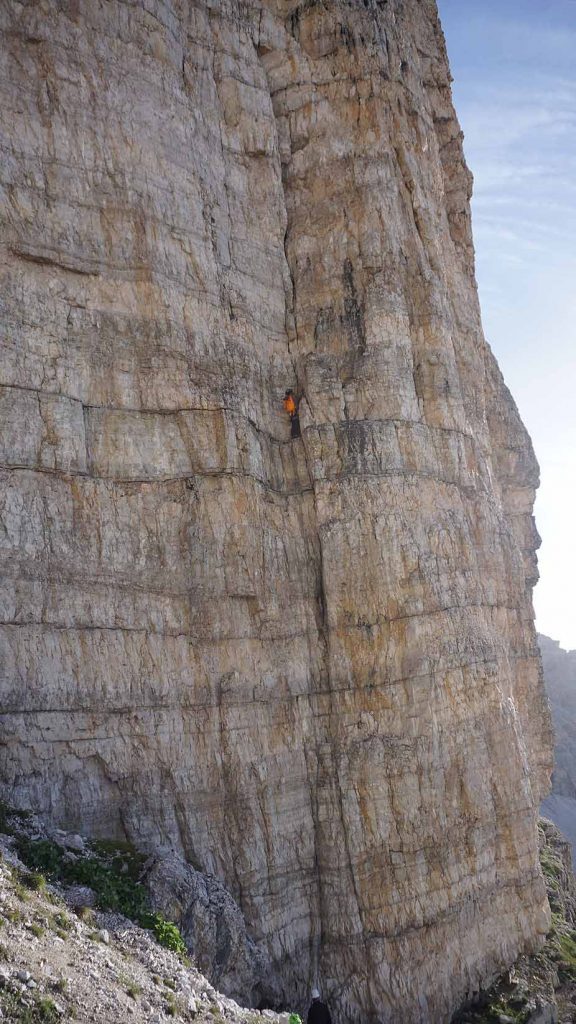 Kein Zwischenstand notwendig, Drei Zinnen Gelbe Kante