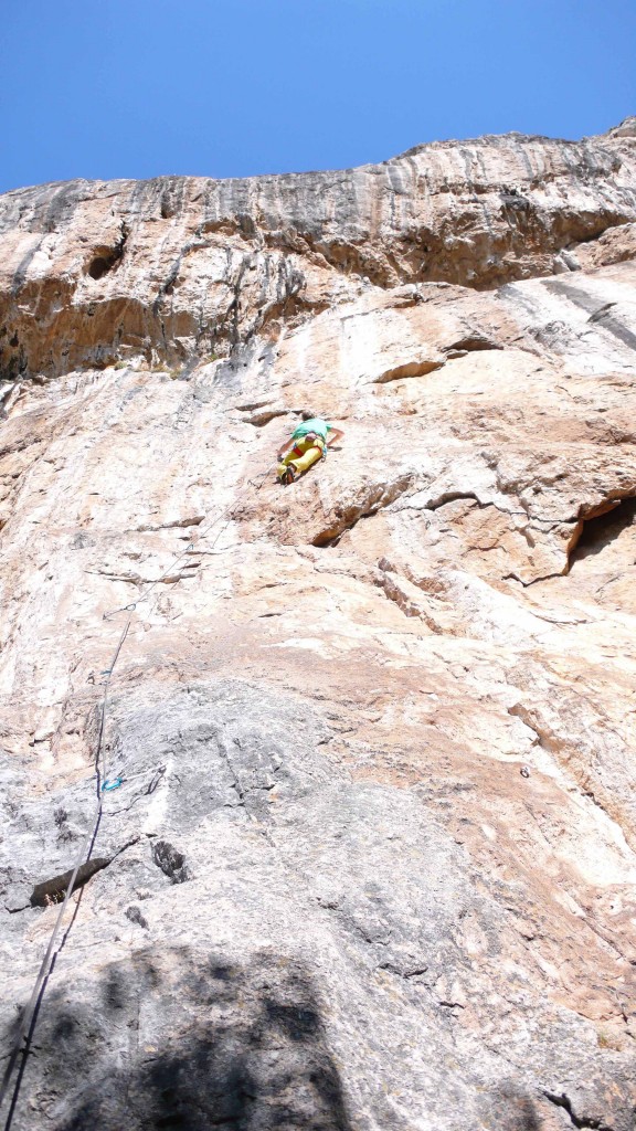 40m 7a+ Spanien Asturien Valles del Trubia